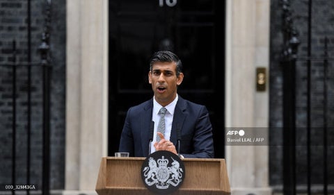 Rishi Sunak, primer ministro británico