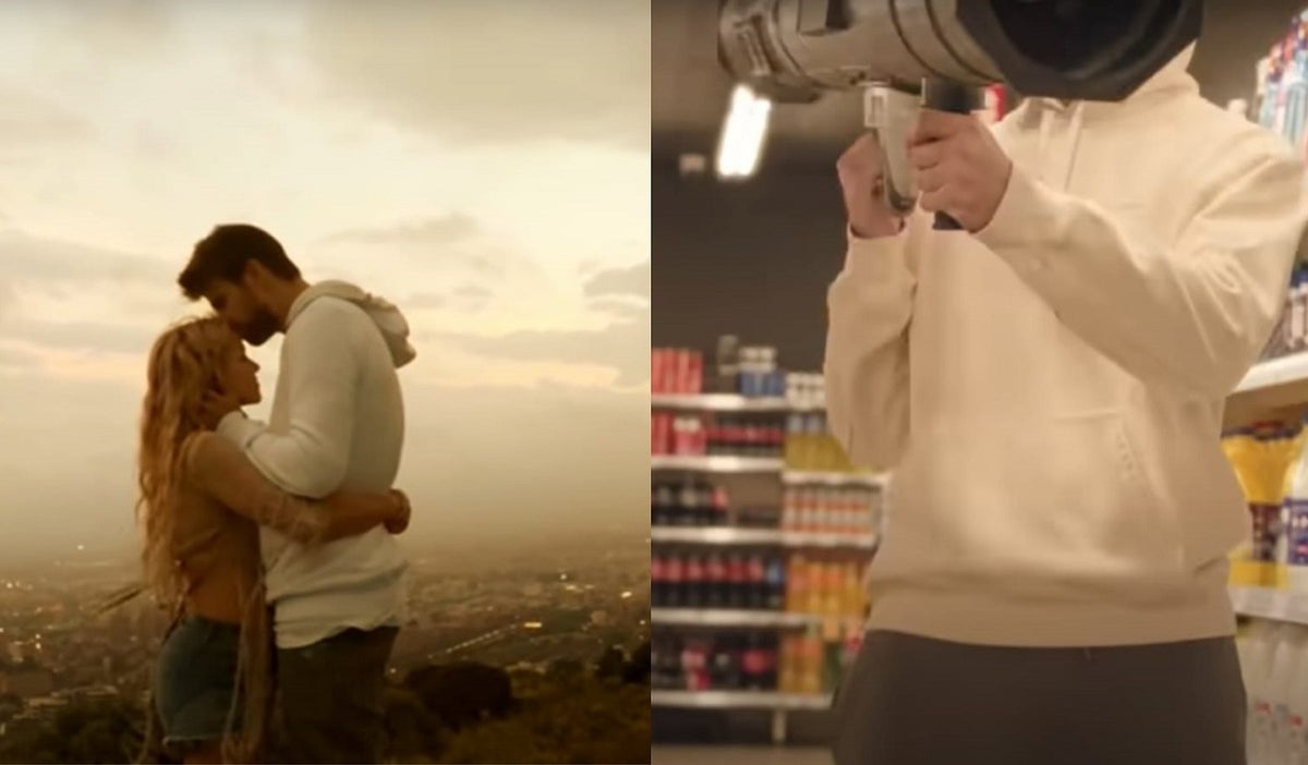 Outfit de Piqué aparece en el video de "Monotonía" de Shakira