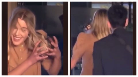 Video de la modelo que se le enredó un dron en su cabello en plena pasarela