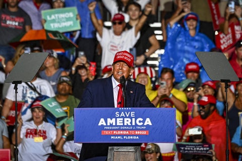 Donald Trump, líder de los Republicanos