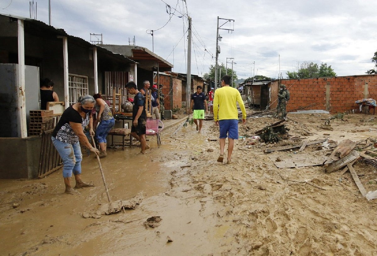 Emergencias causadas por lluvias en Colombia