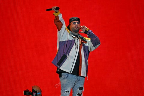 Nicky Jam en una de sus presentaciones
