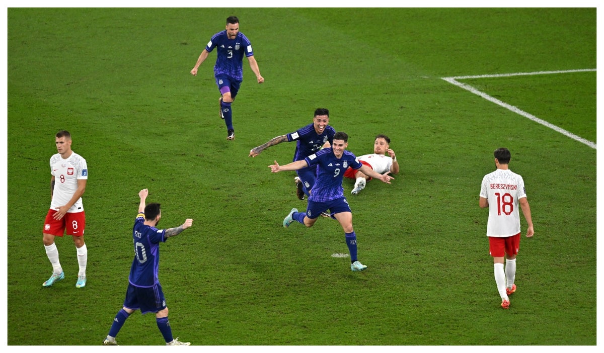 Argentina vs Polonia en el Mundial de Qatar 2022
