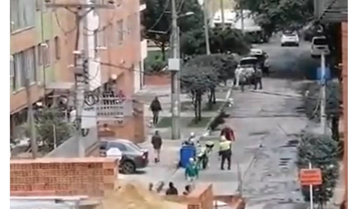 Asesinan a dos personas en Mazurén, norte de Bogotá con metralleta