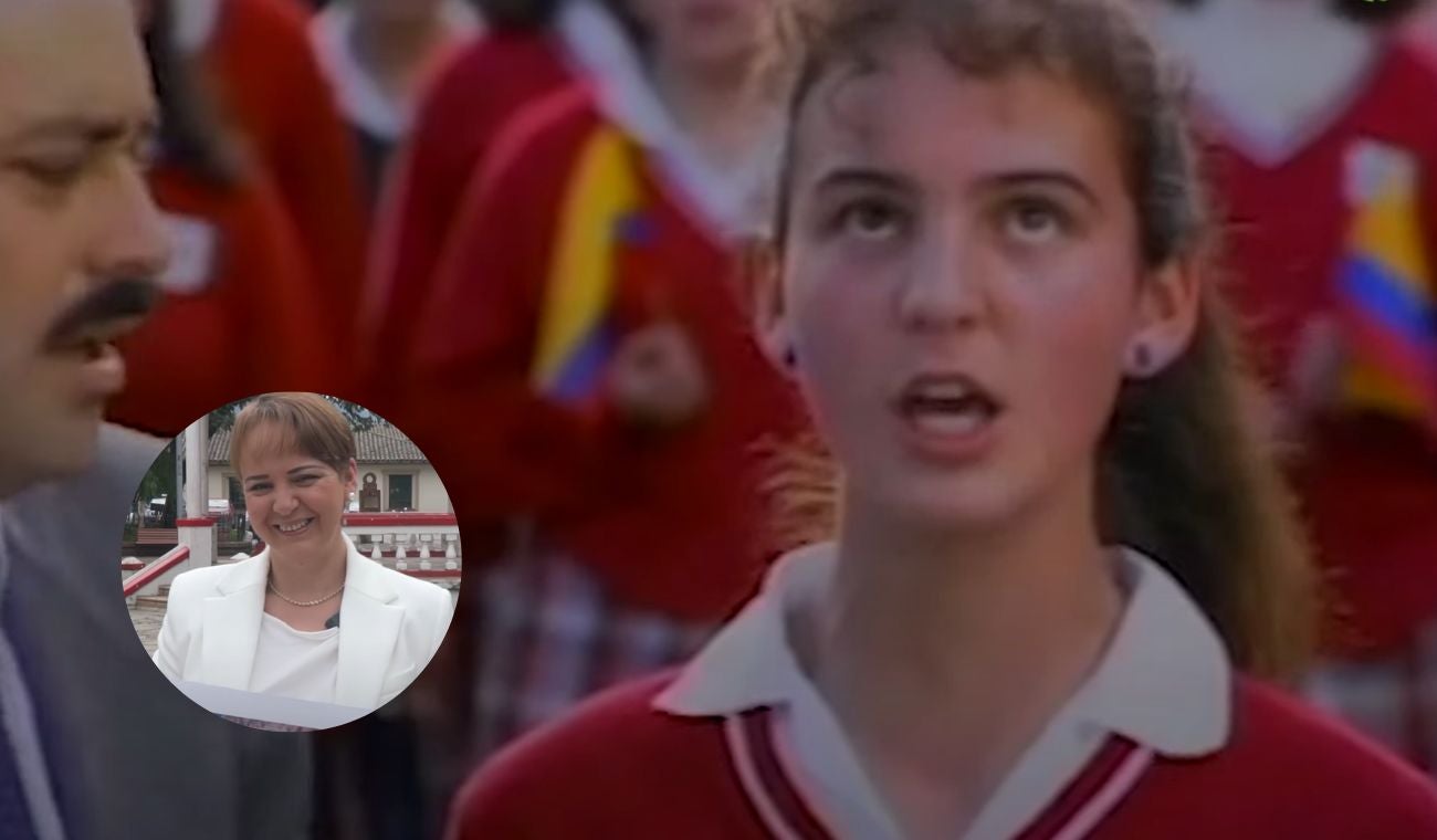 Así luce la 'niña del himno nacional'