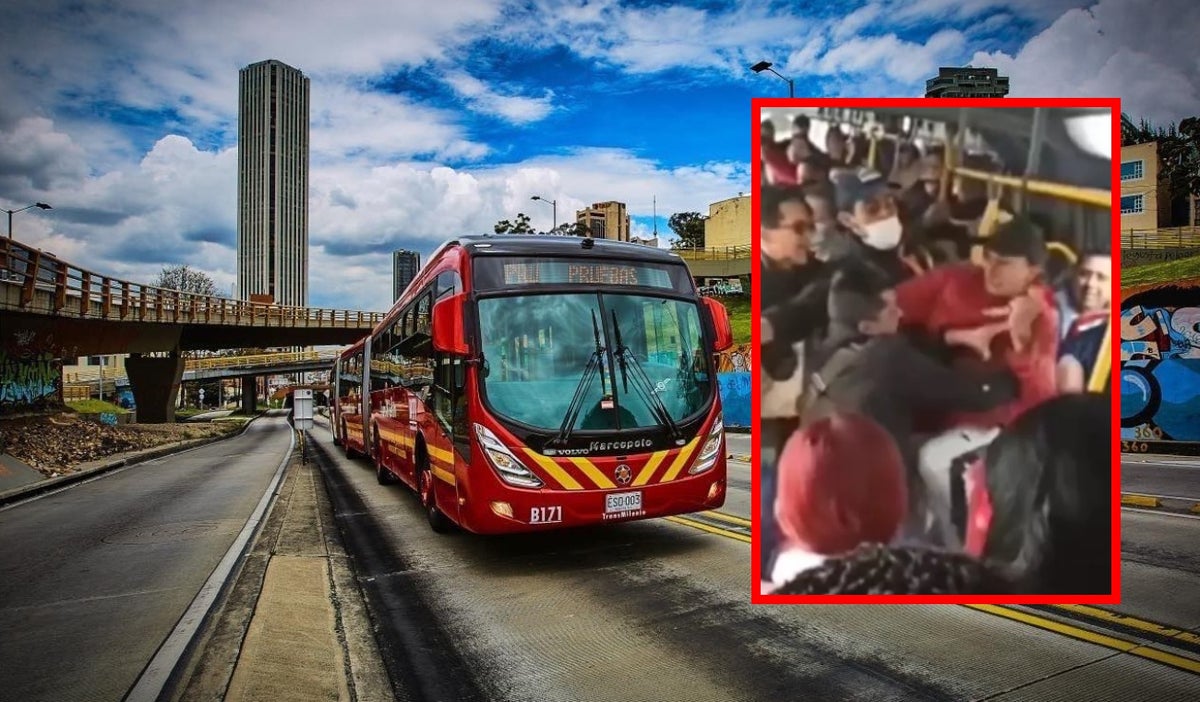 Ataque con cuchillo en TransMilenio