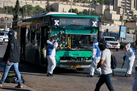 ataques en Jerusalén