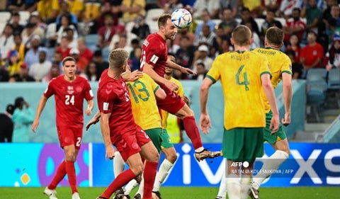 Australia vs Dinamarca