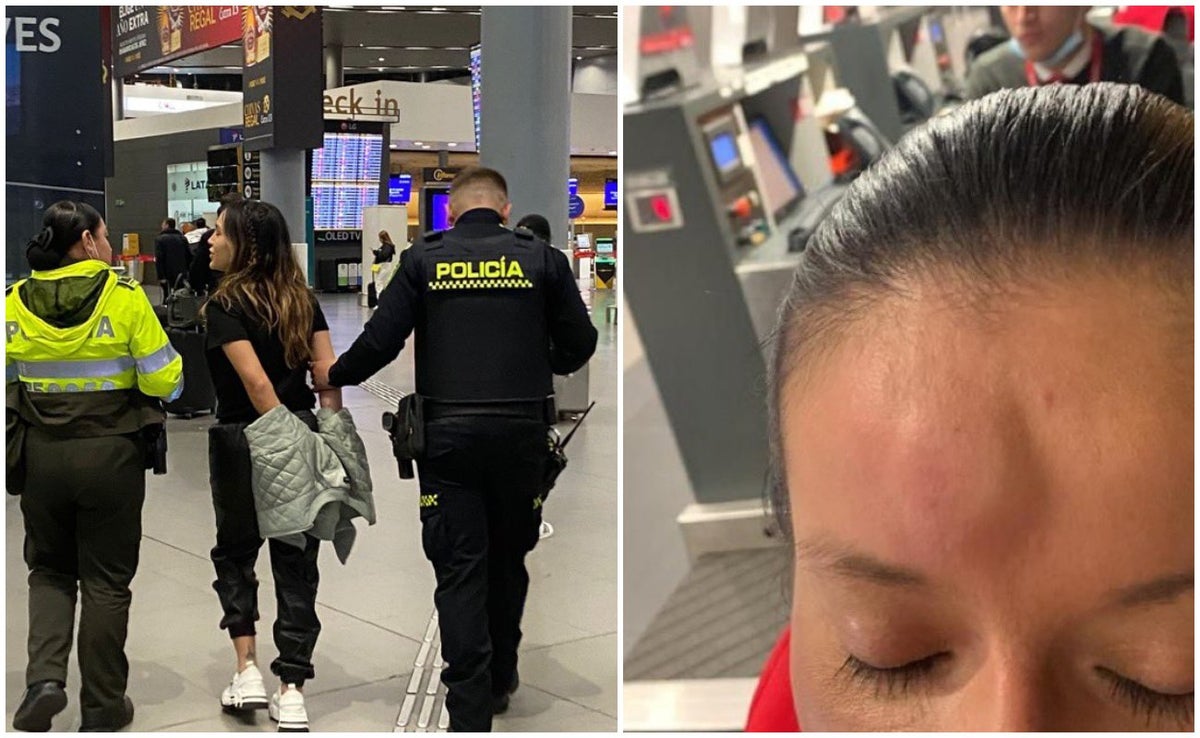 Camila Gutiérrez, Reconocida DJ le pegó un cabezazo a azafata de Avianca
