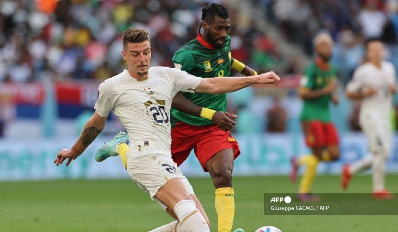Camerún vs Serbia