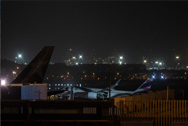 El aeropuerto internacional Jorge Chávez