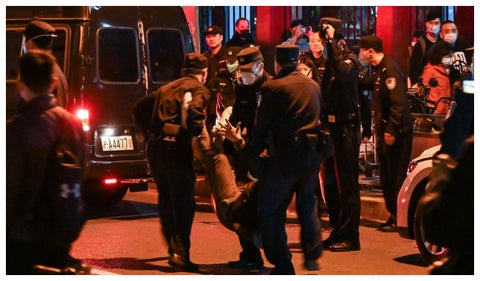 Protestas en China por cero covid