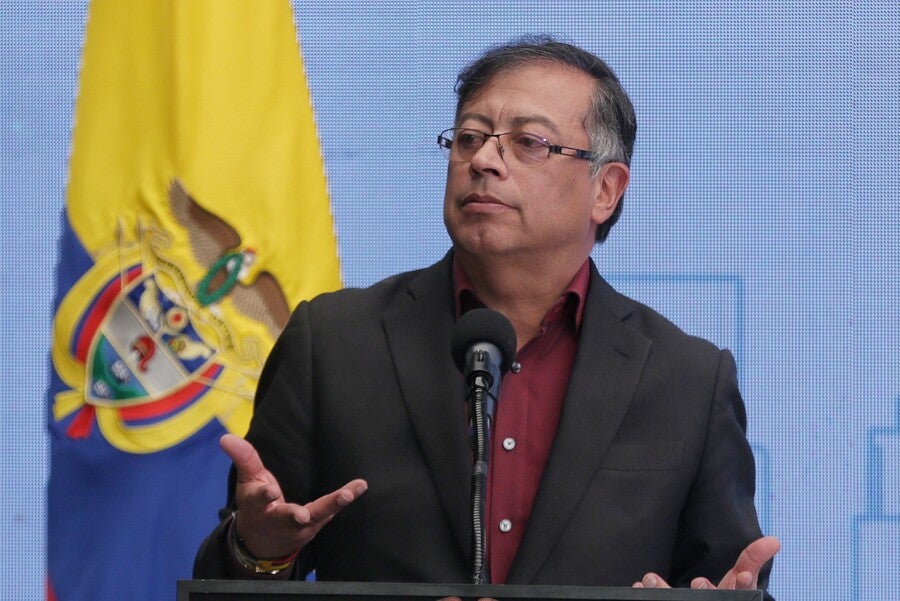 Gustavo Petro tiene una aprobación del 58.5 %