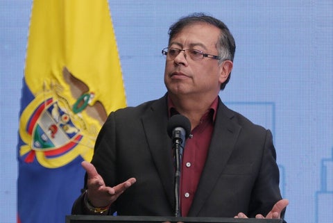 Gustavo Petro tiene una aprobación del 58.5 %