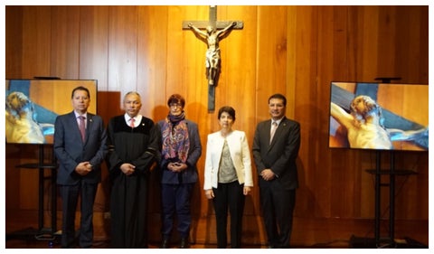 Cristo rescatado del holocausto del Palacio fue declarado bien de interés