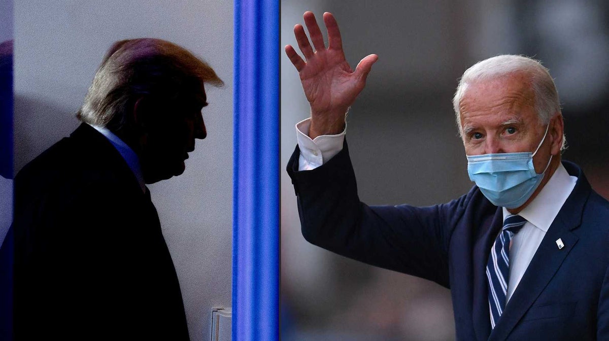 Donald Trump y Joe Biden