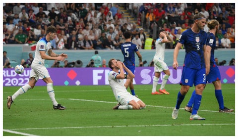 Inglaterra y Estados Unidos empataron en el Mundial de Qatar