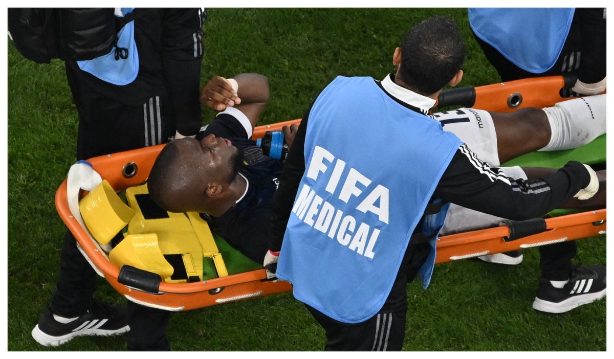 Enner Valencia lesión de su rodilla