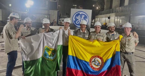 Funcionarios de Hidroituango celebran tras entrar en operación