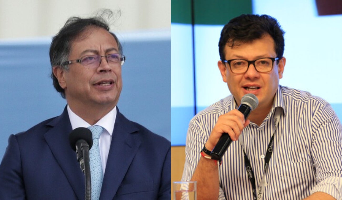Hollman Morris y Gustavo Petro