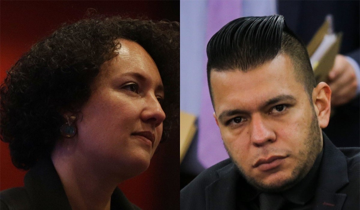 Isabel Zuleta y Jota Pe Hernández
