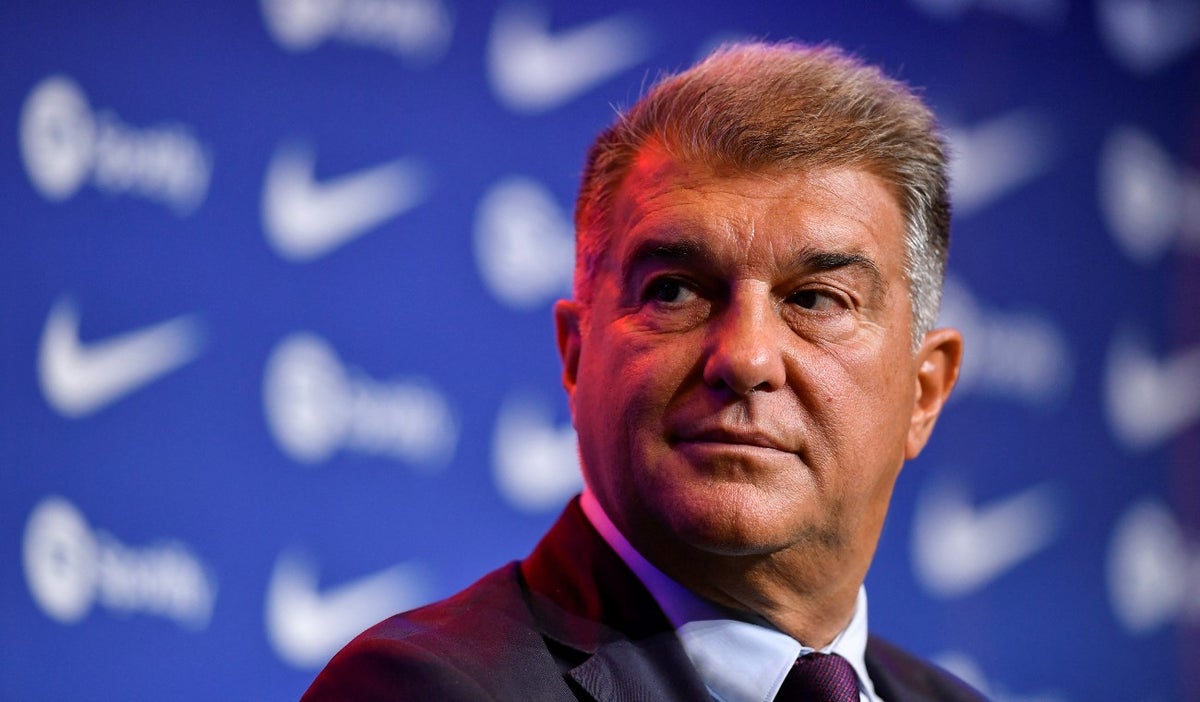 Joan Laporta, presidente del Barcelona FC