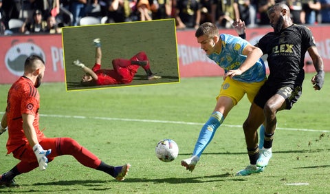 Lesión de Maxime Crépeau en la final de la MLS
