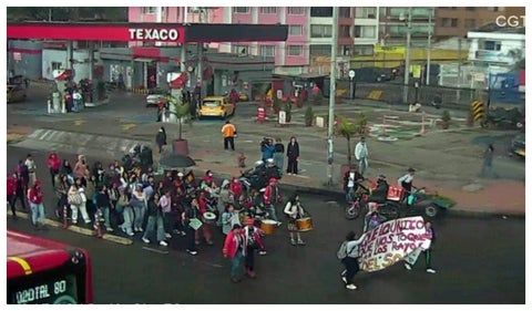 Marchas en Bogotá