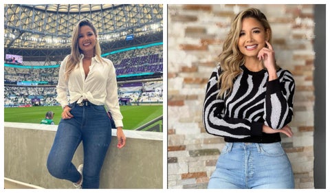 Melissa Martínez posando