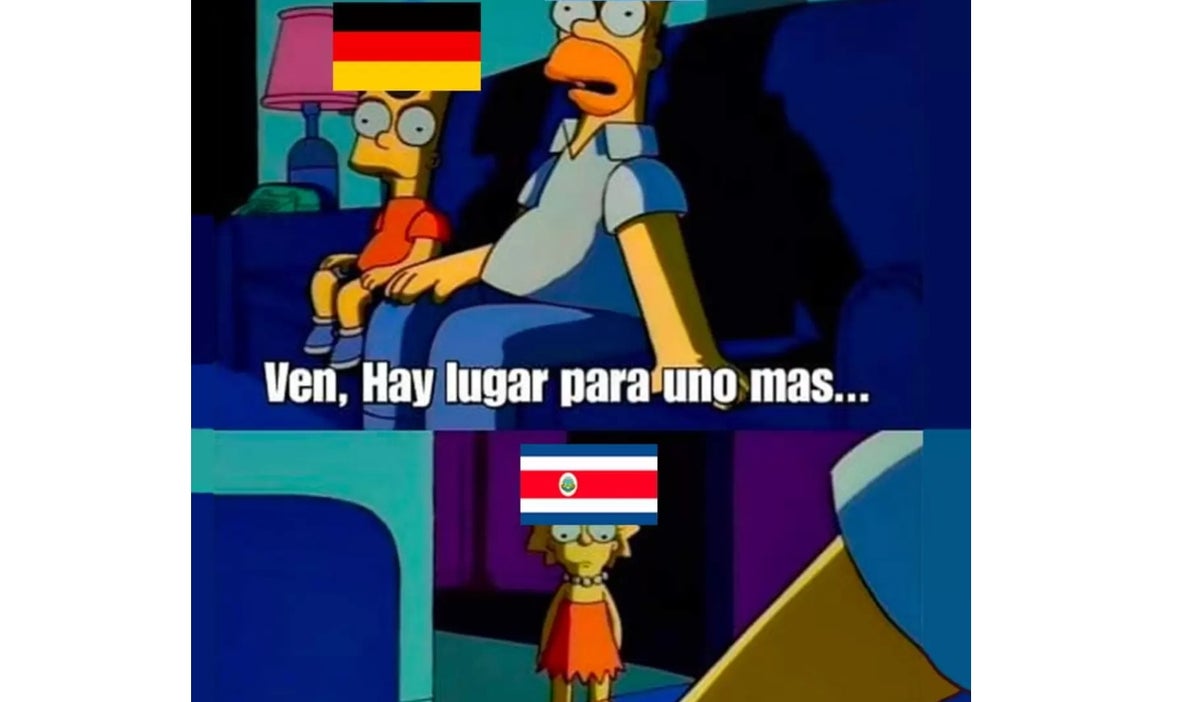 Goleada de España a Costa Rica deja lluvia de memes