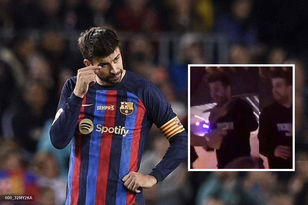 Piqué cantando canción de despecho de Maluma