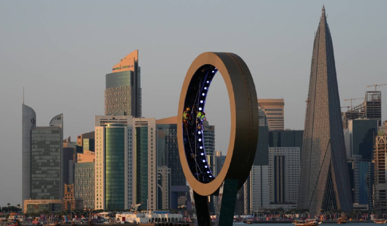 Panorámica de Doha (Qatar)