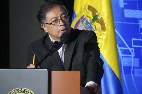 Presidente, Gustavo Petro.