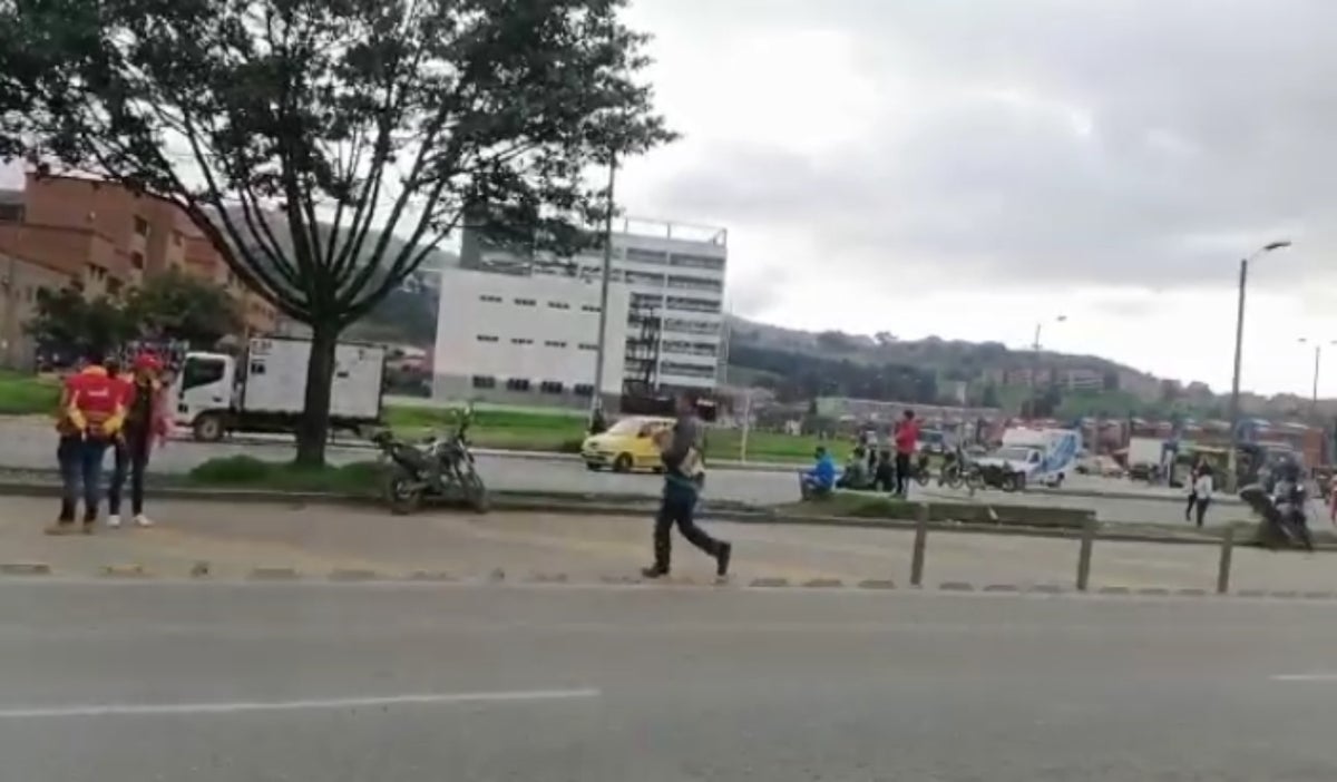 Protestas en Bogotá hoy 10 de noviembre