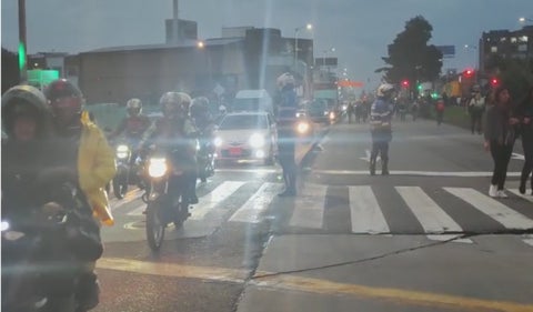 Protestas en Bogotá hoy 8 de noviembre