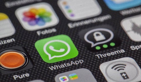 Ícono de aplicación de mensajería WhatsApp