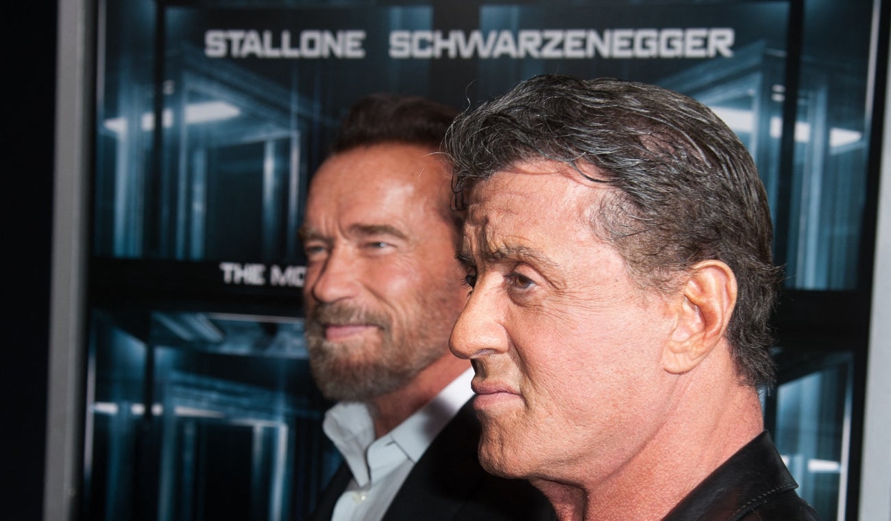 Sylvester Stallone contó porque se llevaba mal con Arnold Schwarzenegger