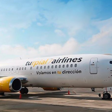 Turpiar Aterrizó en Bogotá el vuelo procedente de Venezuela, de la aerolínea Turpia