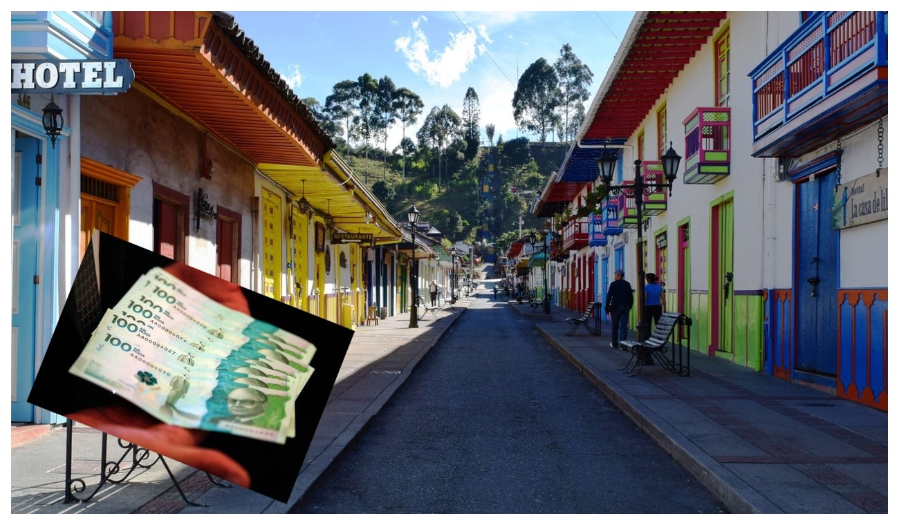 Pueblo de Colombia y los costoso que será viajar por el dólar