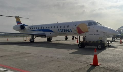 Satena y su vuelo para reconectar a Colombia y Venezuela, vía aérea