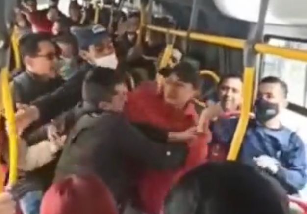 Ataque en Transmilenio
