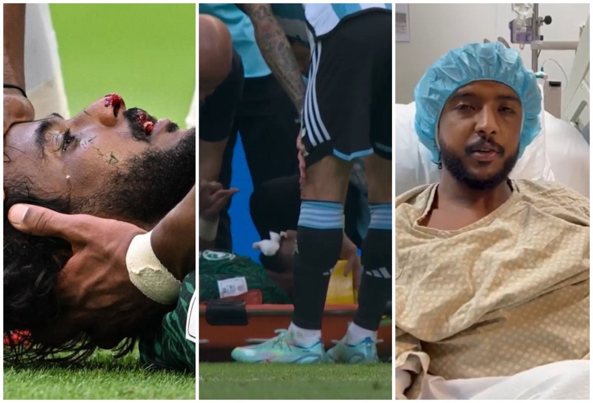Golpe de jugador de Arabia Saudita