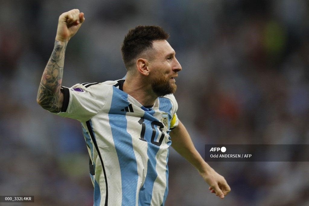 Lionel Messi; Argentina vs Países Bajos