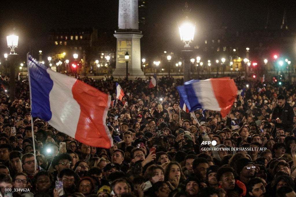Recibimiento para Francia tras la derrota en la final del Mundial Qatar 2022