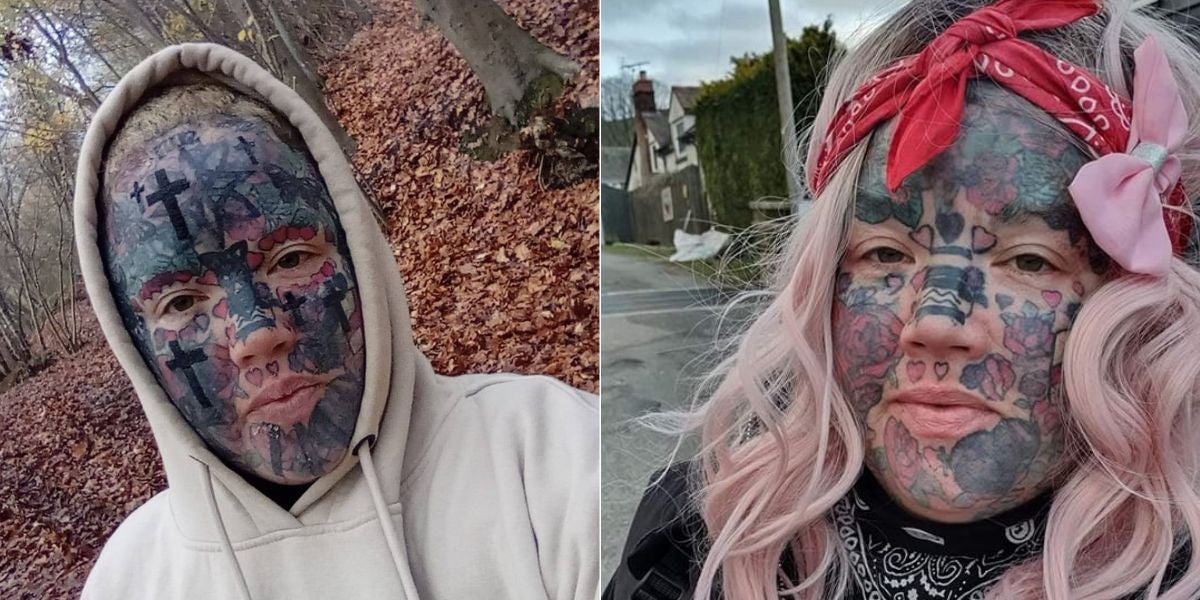 A una madre no la dejaron entrar al colegio de sus hijos por tener la cara tatuada