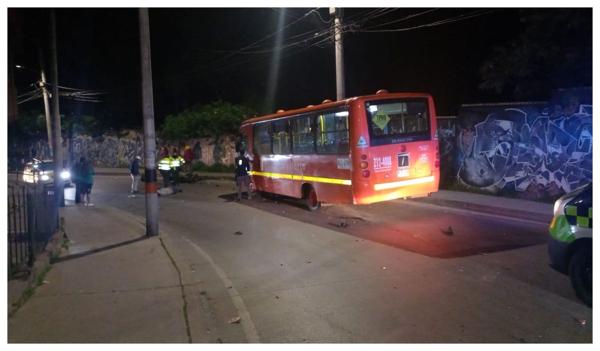 Accidente en Bogotá