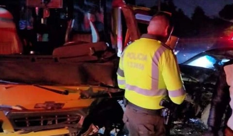 Accidente en la vía Bogotá - Girardot