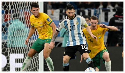 Argentina vs Australia en el Mundial de Qatar