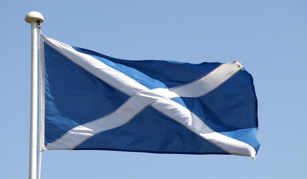 Bandera de Escocia