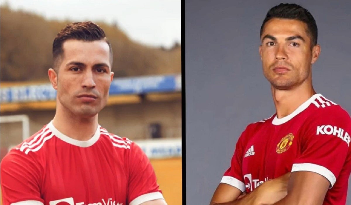 Bewar Abdullah, doble de Cristiano Ronaldo
